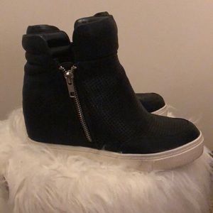 High top wedge sneaker. Target brand